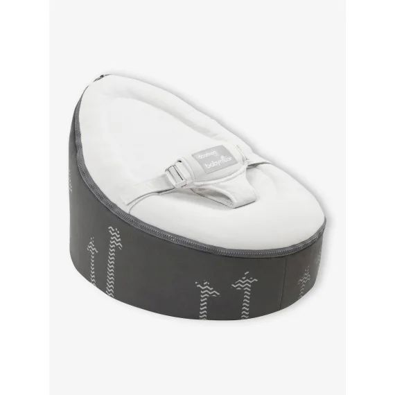 Transat et pouf Doomoo Nid BABYMOOV blanc / gris