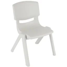 Chaise Enfant Empilable, Intérieur/extérieur Gris