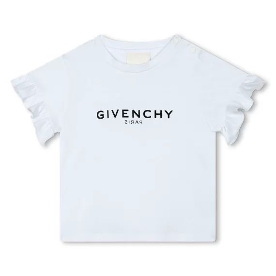 T-shirt à manches courtes Fille Blanc