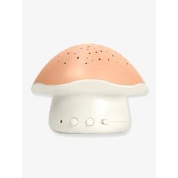 Veilleuse musicale et projecteur d’étoiles PABOBO Champignon rose