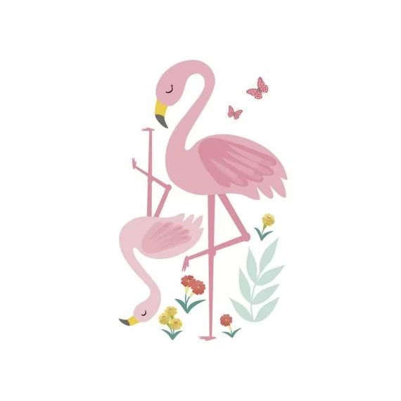 Planche de stickers Flamands rose Rio