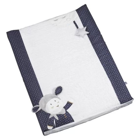 Matelas à langer petit modèle merlin bleu
