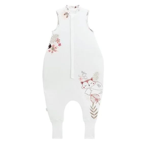 Turbulette Tog 2 En Velours Avec Pieds Retroussables Machu Picchu Blanc