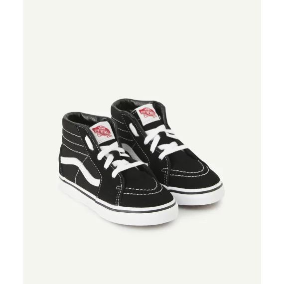 Baskets montantes bébé noire et blanche td sk8-hi