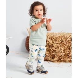 Jogging bébé garçon écru avec poulpes et formes colorés –  – Soldes