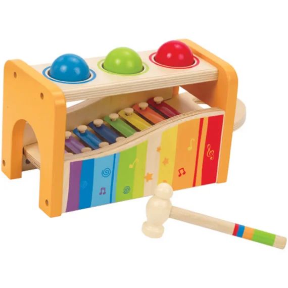 Banc à marteler avec xylophone