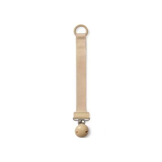 Attache sucette bois Pure Khaki