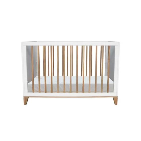 Lit bébé évolutif Nami Neige (60 x 120 cm)