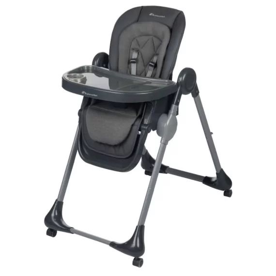 Bebeconfort Olea Chaise Haute Bébé, Évolutive, Multi-positions; De La Naissance À 3 Ans (15 Kg), Tinted Graphite Gris