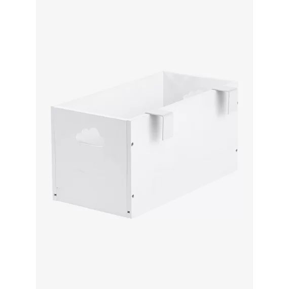 Boîte de rangement spéciale table à langer blanc