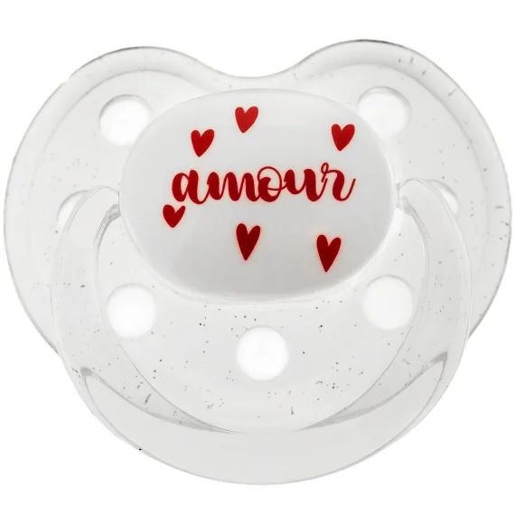 Sucette nouveau-né physiologique Amour (0-6 mois)