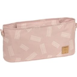 Organiseur de poussette Casual Rayures rose