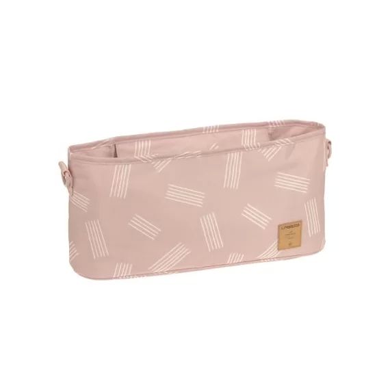Organiseur de poussette Casual Rayures rose