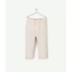 Jogging bébé fille en fibres recyclées rose –  – Soldes