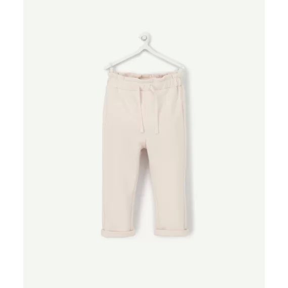 Jogging bébé fille en fibres recyclées rose –  – Soldes