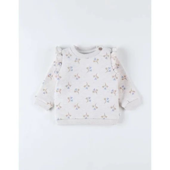 Sweat En Molleton Beige