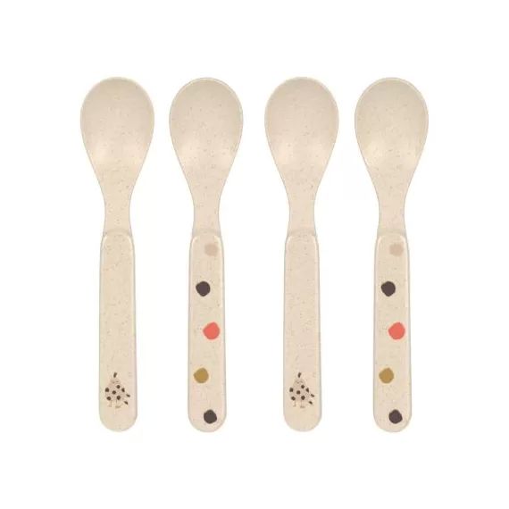 Lot de 4 cuillères Little Mateys