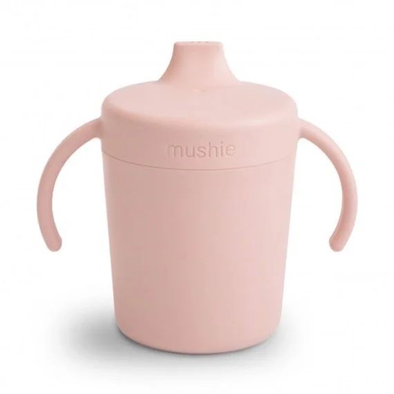 Tasse À Boire – Rose Blush – Verre Bébé – Mushie Rose