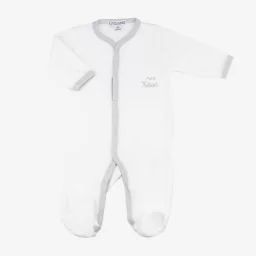 Pyjama Bébé – Trois Kilos Sept Blanc