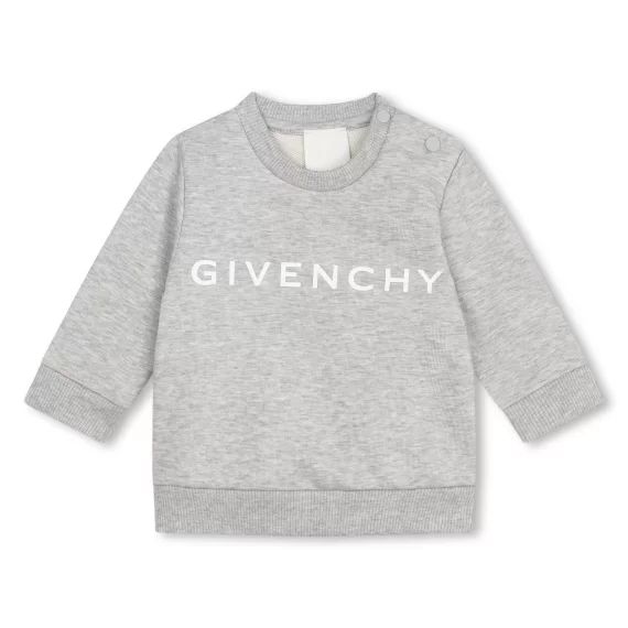 Sweat-shirt en molleton Garçon Gris