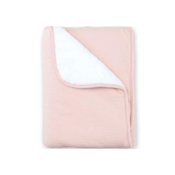Couverture polaire rose Cadum blush (75 x 100 cm)