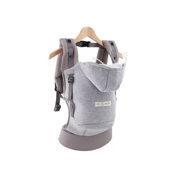Porte bébé HoodieCarrier gris athlétique