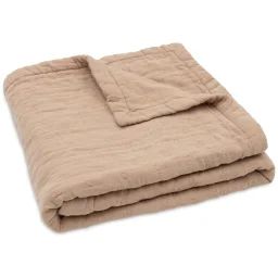 Couverture En Coton Marron