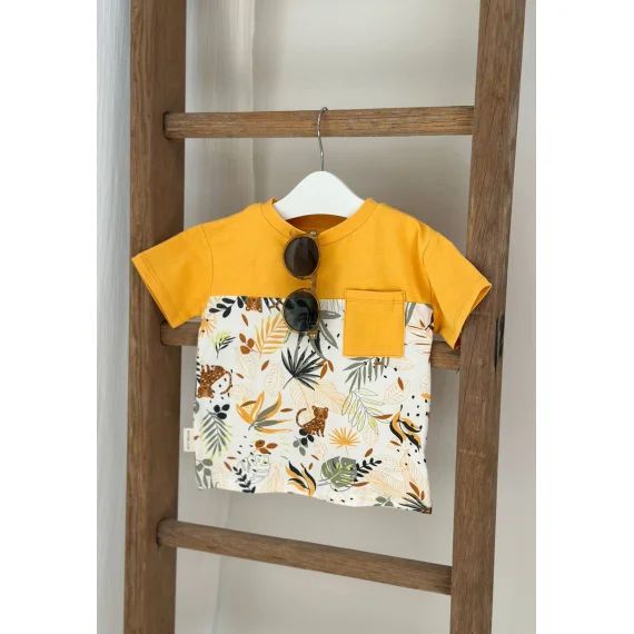 T-shirt Bébé Wakae Ocre