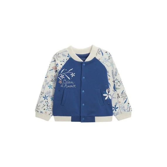 Veste Teddy Bébé Océan D&rsquo;amour Bleu
