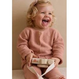 Gilet En Tricot Manouk Rose