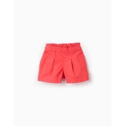 Short En Popeline Rouge