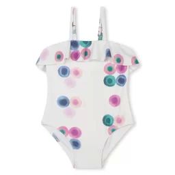 Maillot de bain imprimé volant Fille Indéterminé