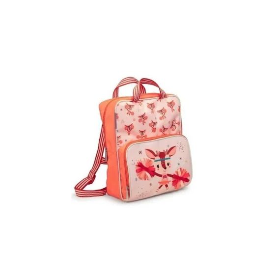 Sac d&rsquo;école Lilliputiens Super Marius blanc