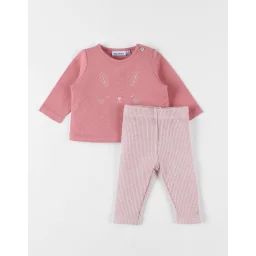 Set T-shirt + Legging Jersey Rose