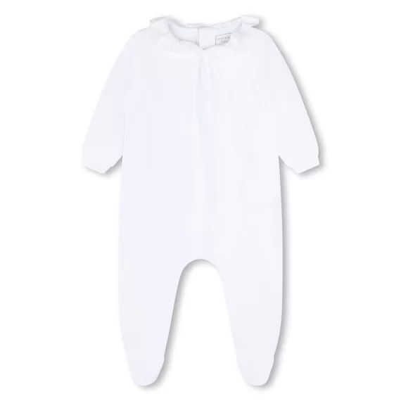 Pyjama en velours Fille Blanc