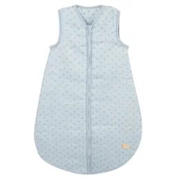 Gigoteuse Sans Manches En Coton Bio Lil Planet Bleu Clair/ Bleu Ciel