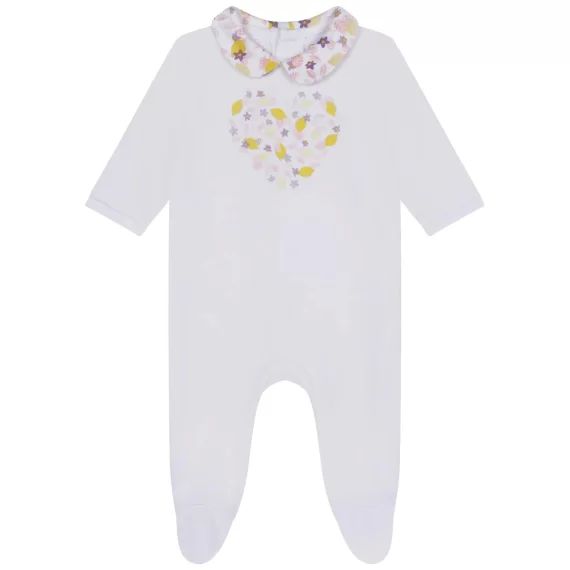 Pyjama en coton Fille Blanc