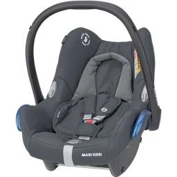 Cosi MAXI COSI Cabriofix, Siège auto bébé, Groupe 0+, avec réducteur, de la naissance à 12 mois environ (13kg), Essential Graphite gris