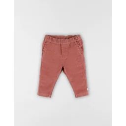 Pantalon Velours Côtelé Rouge