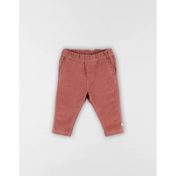 Pantalon Velours Côtelé Rouge