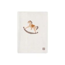 Couverture Berceau Nostalgic Ride En Coton Beige Nostalgic