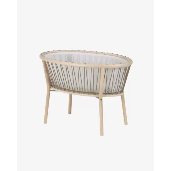 Berceau Leonela en bois de frêne de frêne 97x62cm FSC 100%