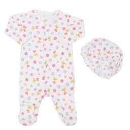 Dors-bien Bébé En Coton Jacquard Biologique Iris Multicolore