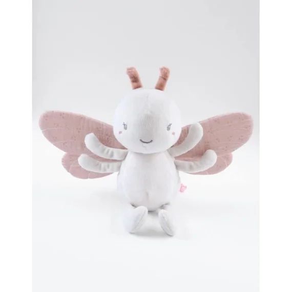 Peluche – NOUKIE&rsquo;S – Louli – 25 cm – greige/écru – blanc blanc