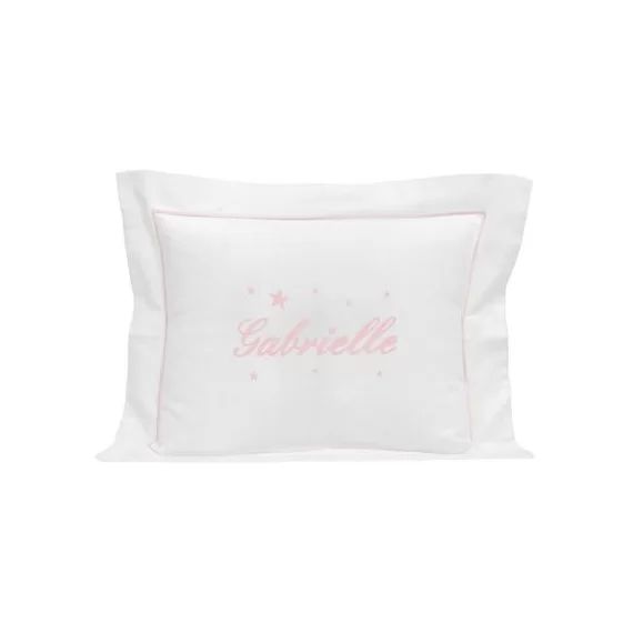 Coussin étoile rose personnalisable (40 x 50 cm)