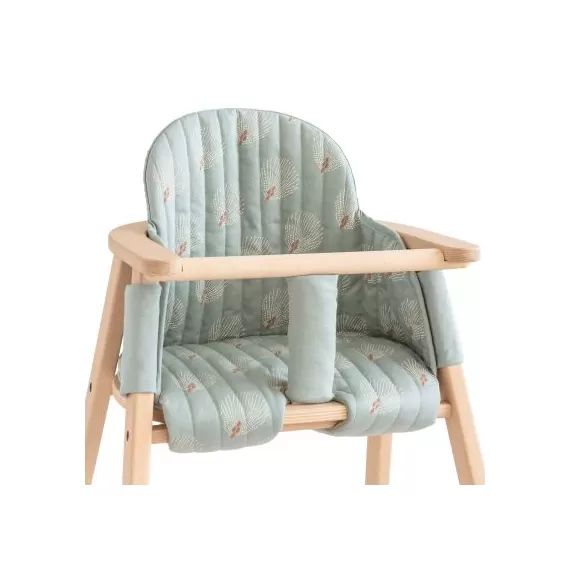 Coussin de chaise haute Growing green White Gatsby Antique Green
