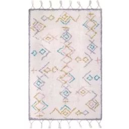 Tapis lavable rectangulaire ethnique Milko (100 x 160 cm)