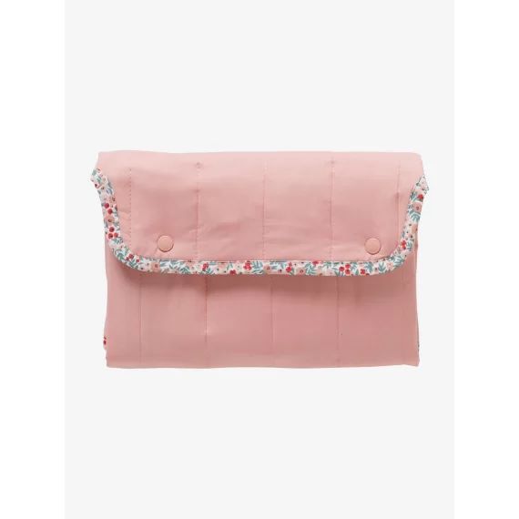 Tapis à langer de voyage rose