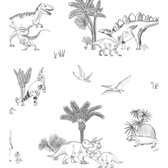 Papier peint Dinosaurus (50cm x 10m)