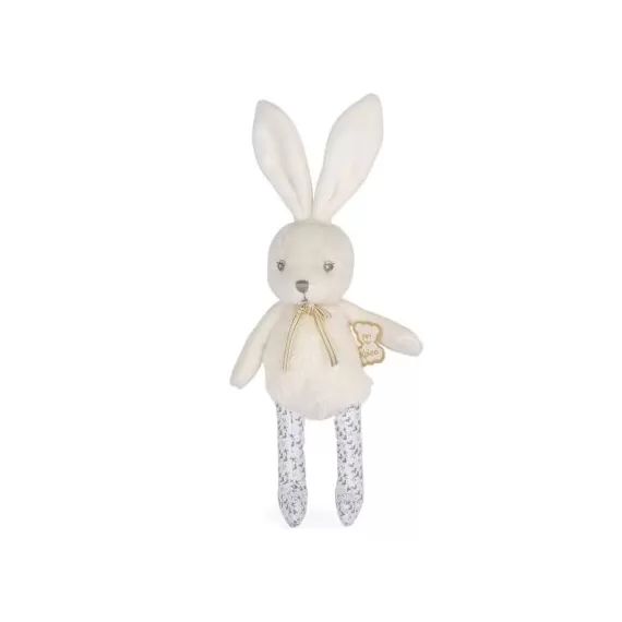 Hochet peluche Perle lapinou crème (17 cm)